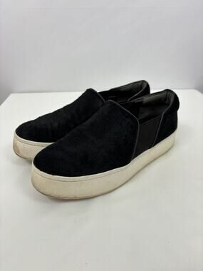 Vince Berlin Ponyhair Slip On Sneakers Black 8 38 Flatform Platform Fur